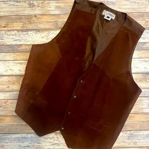BB Dakota men’s suede vest